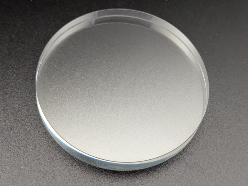 Crystal Glass Pebbles Round 70 mm Clear